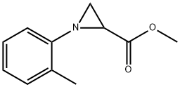 (R)-METHYL 1-O-TOLYLAZIRIDINE-2-CARBOXYLATE Structure