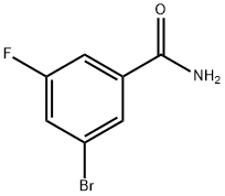 3-BROMO-5-FLUOROBENZAMIDE Structure