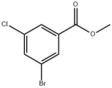 METHYL 3-BROMO-5-CHLOROBENZOATE Structure