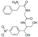 2-(phenylalanylglycyl)amino-3-(4-nitrophenyl)-1,3-propanediol Structure