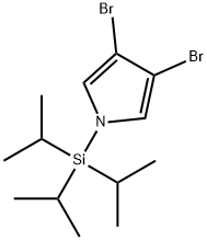 N-(TRIISOPROPYLSILYL)-3,4-DIBROMOPYRROLE Structure