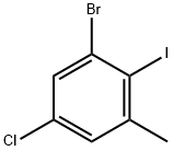3-BROMO-5-CHLORO-2-IODOTOLUENE Structure