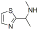 2-Thiazolemethanamine,  N,-alpha--dimethyl- Structure