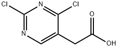 5-PyriMidineacetic acid, 2,4-dichloro- 구조식 이미지