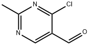 4-chloro-2-methylpyrimidine-5-carbaldehyde Structure