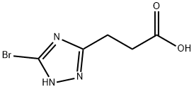 3-(3-bromo-1H-1,2,4-triazol-5-yl)propanoic acid(SALTDATA: FREE) Structure