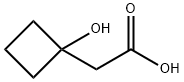 2-(HYDROXYCYCLOBUTYL)ACETIC ACID Structure