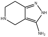 4,5,6,7-tetrahydro-1H-pyrazolo[4,3-c]pyridin-3-Amine Structure