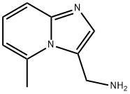 IMidazo[1,2-a]pyridine-3-MethanaMine, 5-Methyl- 구조식 이미지