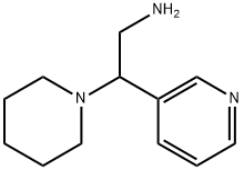 2-piperidin-1-yl-2-pyridin-3-ylethanamine Structure