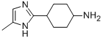 Cyclohexanamine,  4-(5-methyl-1H-imidazol-2-yl)- Structure