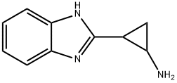 Cyclopropanamine,  2-(1H-benzimidazol-2-yl)- Structure