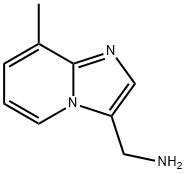 1-(8-METHYLIMIDAZO[1,2-A]PYRIDIN-3-YL)METHANAMINE Structure