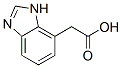 1H-Benzimidazole-7-acetic  acid Structure