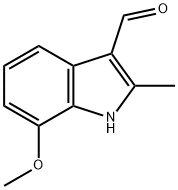 7-methoxy-2-methyl-1H-indole-3-carbaldehyde Structure
