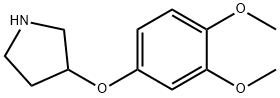 3-(3,4-DIMETHOXYPHENOXY)-PYRROLIDINE Structure