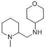 1-METHYL-N-(TETRAHYDRO-2H-PYRAN-4-YL)-2-PIPERIDINEMETHANAMINE Structure