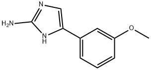 5-(3-METHOXYPHENYL)-1H-IMIDAZOL-2-AMINE Structure