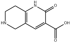 2-hydroxy-5,6,7,8-tetrahydro-[1,6]naphthyridine-3-carboxylic acid methyl ester Structure