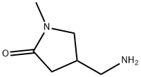 4-(aminomethyl)-1-methylpyrrolidin-2-one(SALTDATA: FREE) Structure