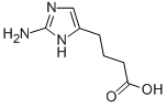 1H-Imidazole-5-butanoic  acid,  2-amino- Structure