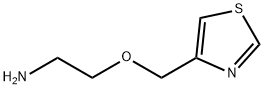 Ethanamine,  2-(4-thiazolylmethoxy)- Structure