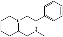N-METHYL-N-(2-PHENYLETHYL)-2-PIPERIDINEMETHANAMINE Structure