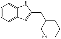 2-(PIPERIDIN-3-YLMETHYL)-1H-BENZIMIDAZOLE Structure