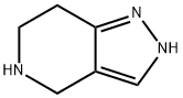 4,5,6,7-테트라하이드로-2H-피라졸로[4,3-c]피리딘 구조식 이미지