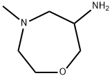 4-methyl-1,4-oxazepan-6-amine Structure