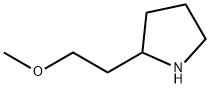 2-(2-메톡시에틸)피롤리딘 구조식 이미지