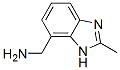 1H-Benzimidazole-7-methanamine,  2-methyl- Structure