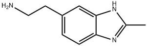 1H-벤즈이미다졸-6-에탄아민,2-메틸- 구조식 이미지