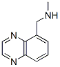 5-Quinoxalinemethanamine,  N-methyl- Structure