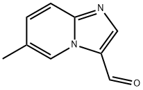 6-메틸이미다조[1,2-a]피리딘-3-카브알데히드 구조식 이미지
