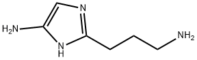 1H-Imidazole-2-propanamine,  5-amino- Structure