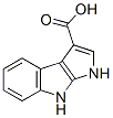 Pyrrolo[2,3-b]indole-3-carboxylic  acid,  1,8-dihydro- Structure