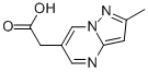 2-(2-METHYLPYRAZOLO[1,5-A]PYRIMIDIN-6-YL)ACETIC ACID Structure