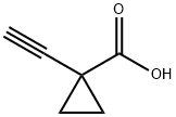 1-ETHYNYLCYCLOPROPANE-1-CARBOXYLIC ACID Structure