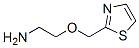 Ethanamine,  2-(2-thiazolylmethoxy)- Structure