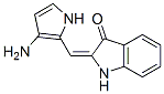 3H-Indol-3-one,  2-[(3-amino-1H-pyrrol-2-yl)methylene]-1,2-dihydro- 구조식 이미지