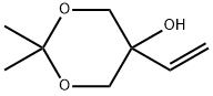 2,2-디메틸-5-비닐-1,3-디옥산-5-올 구조식 이미지