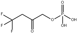 2-keto-4,4,4-trifluorobutyl phosphate Structure