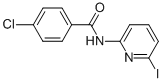 BENZAMIDE, 4-CHLORO-N-(6-IODO-2-PYRIDINYL)- Structure