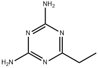 6-ethyl-1,3,5-triazine-2,4-diamine Structure