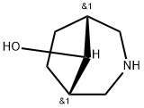 endo-3-Azabicyclo[3.2.1]octan-8-ol Structure