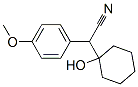 2-(1-HydroxyCyclohexyl)-2-(4-MethoxyPhenyl)Acetonitrile Structure