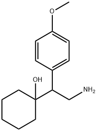 1-[2-AMino-1-(4-Methoxyphenyl)ethyl]cyclohexanol  구조식 이미지