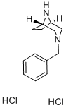 3-(Phenylmethyl)-3,8-diazabicyclo[3.2.1]octanedihydrochloride 구조식 이미지