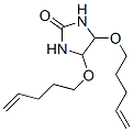 4,5-dipent-4-enoxyimidazolidin-2-one Structure